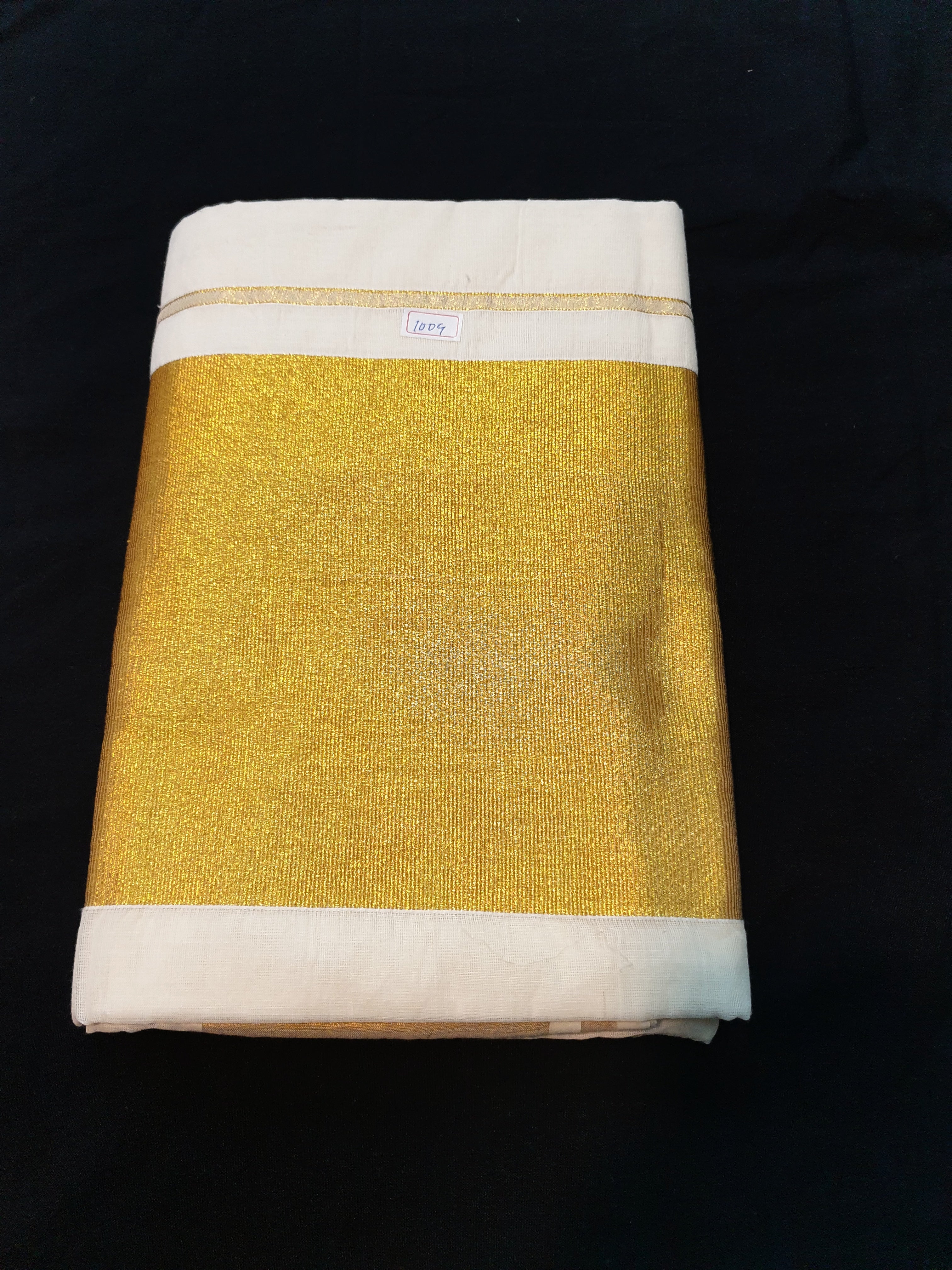 Big Border Kasavu Saree 5 inch with blouse