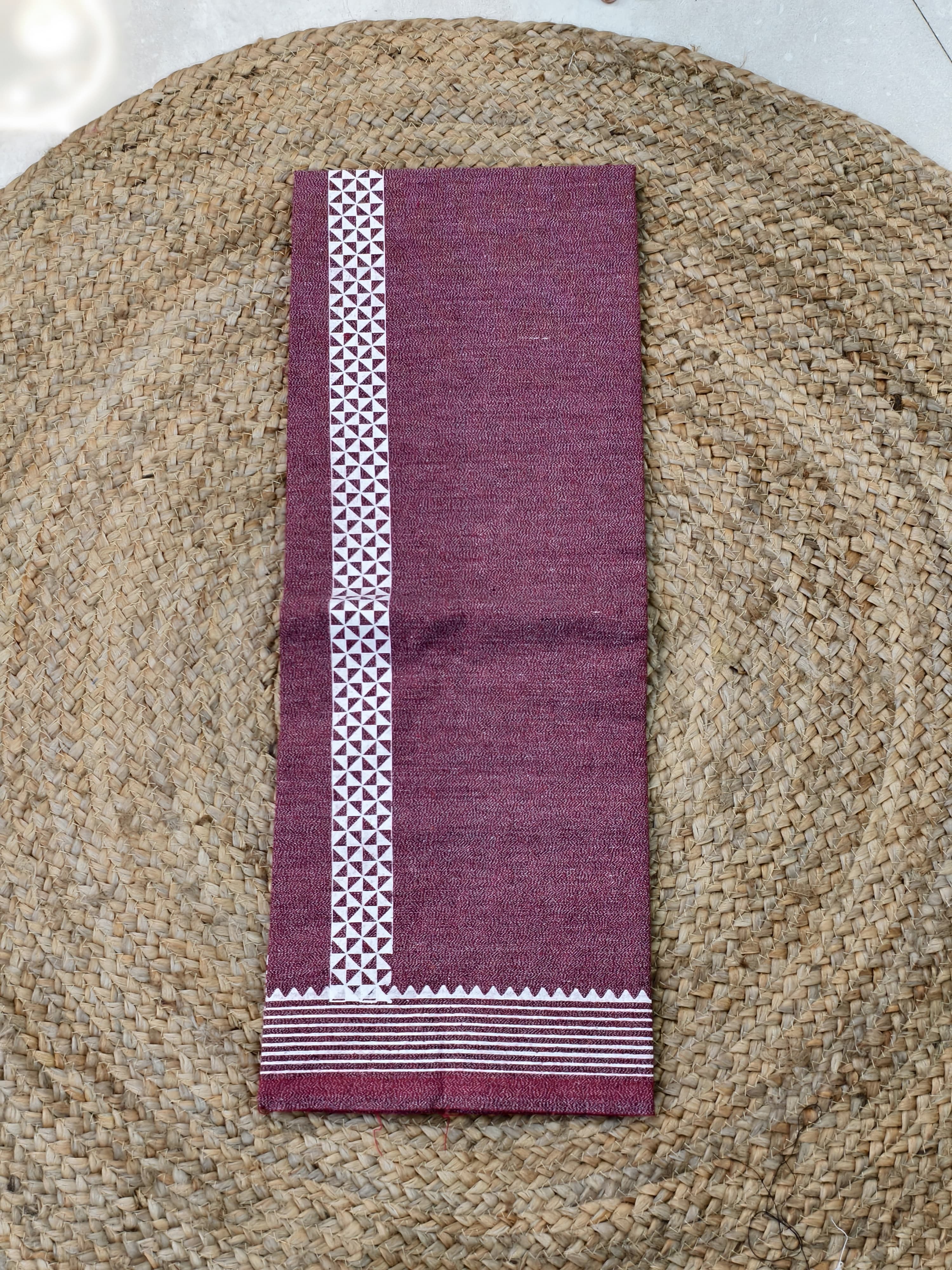 Single Mundu Soft Cotton quality 2 meter