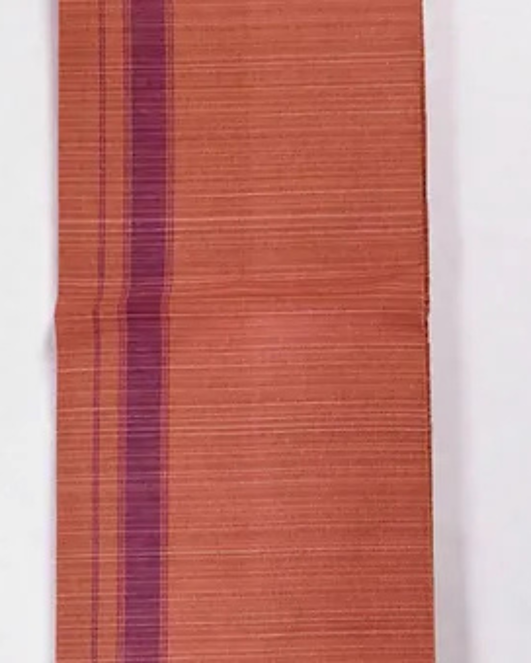 Kerala Cotton Kavi Mundu 2 meter Pure cotton