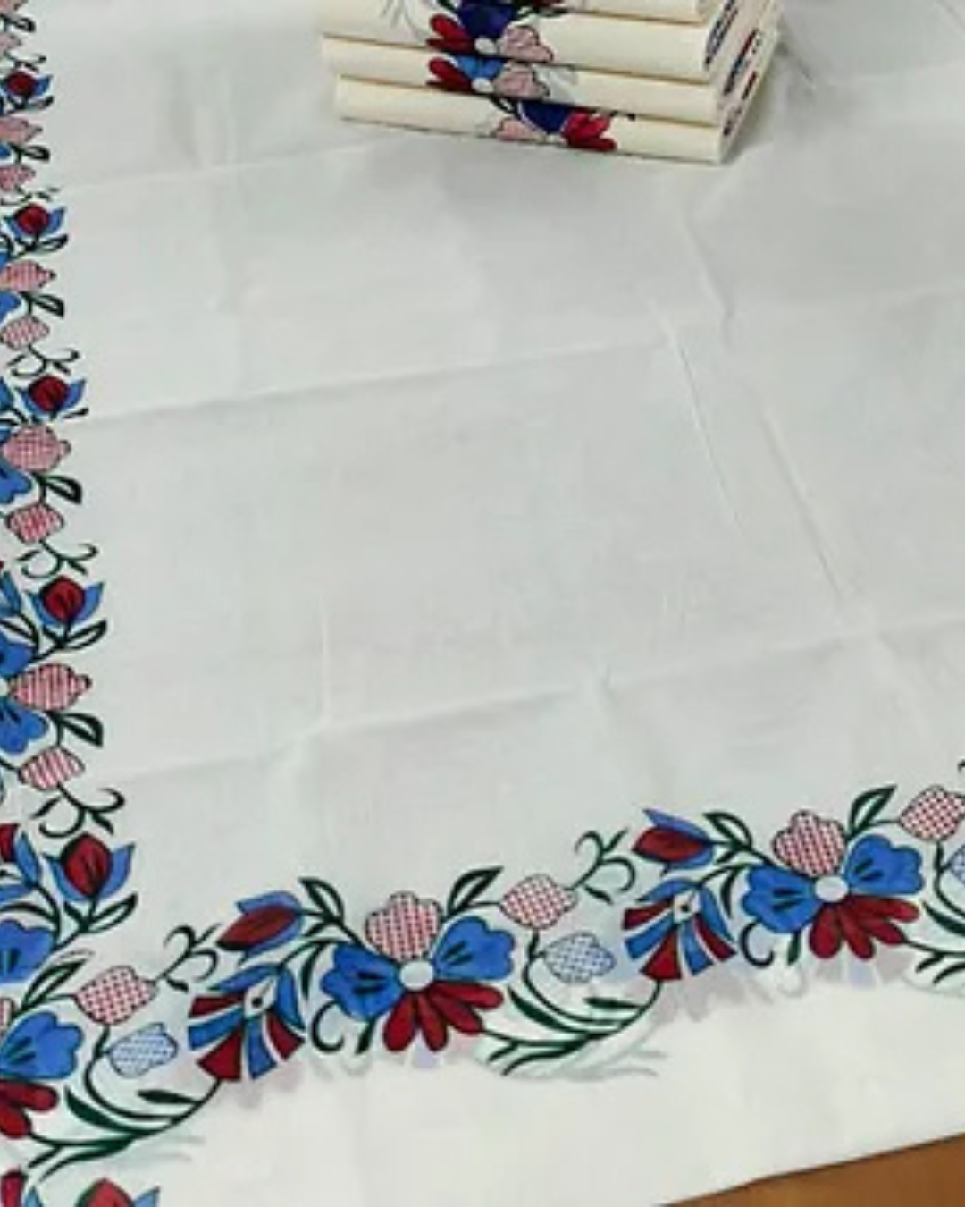 Kerala Set Mundu Multi color flower set Mundu