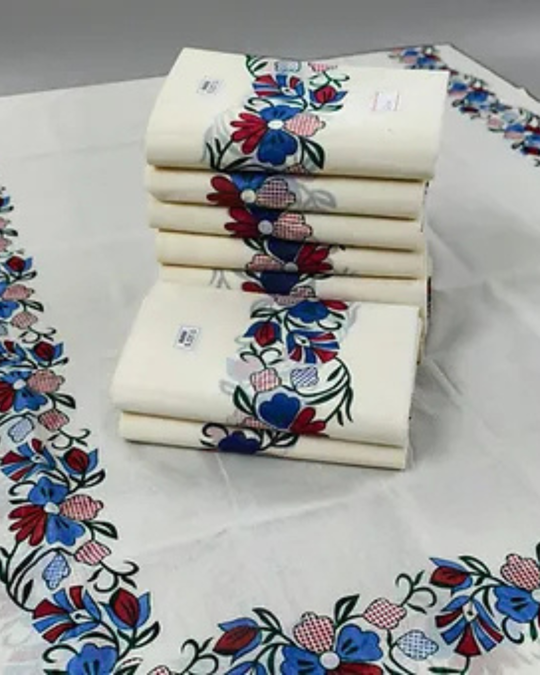 Kerala Set Mundu Multi color flower set Mundu