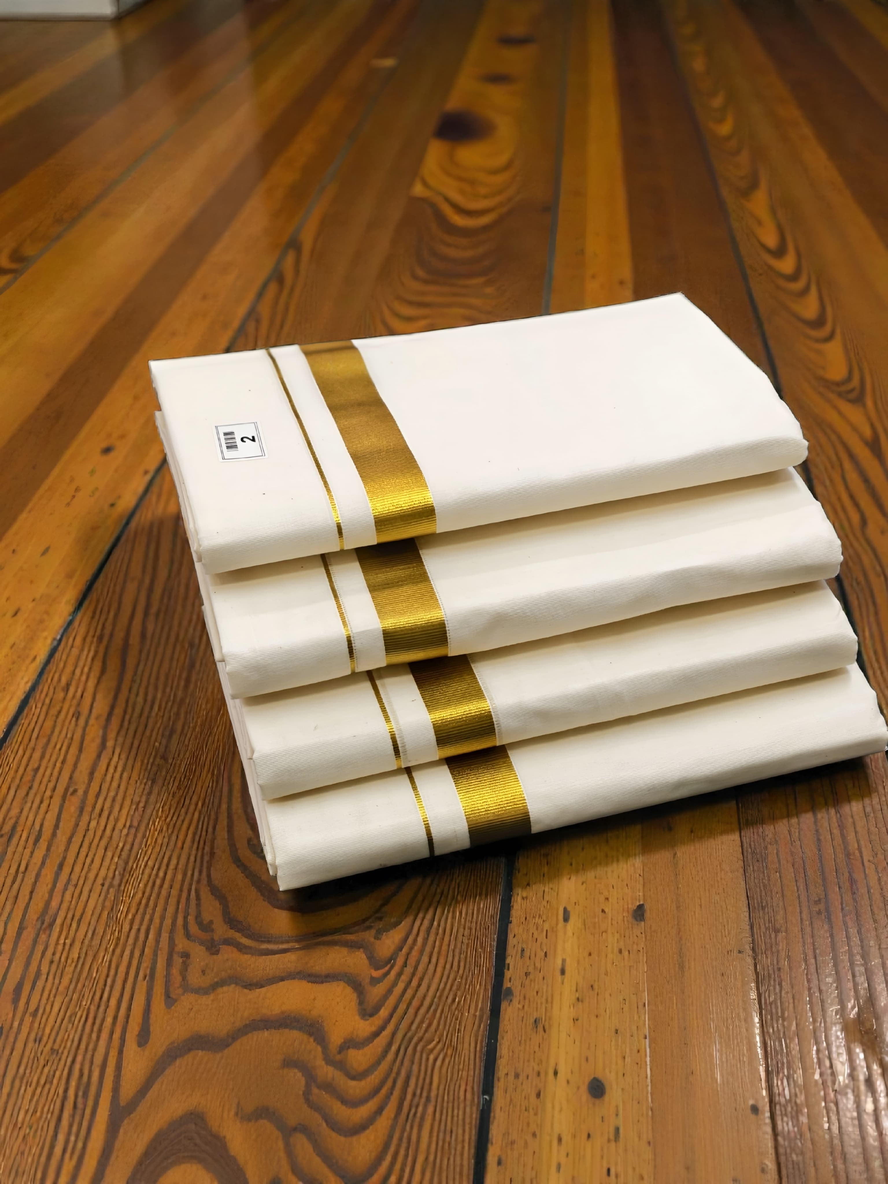 Cotton 4 meter Mens Dhoti Kerala traditional