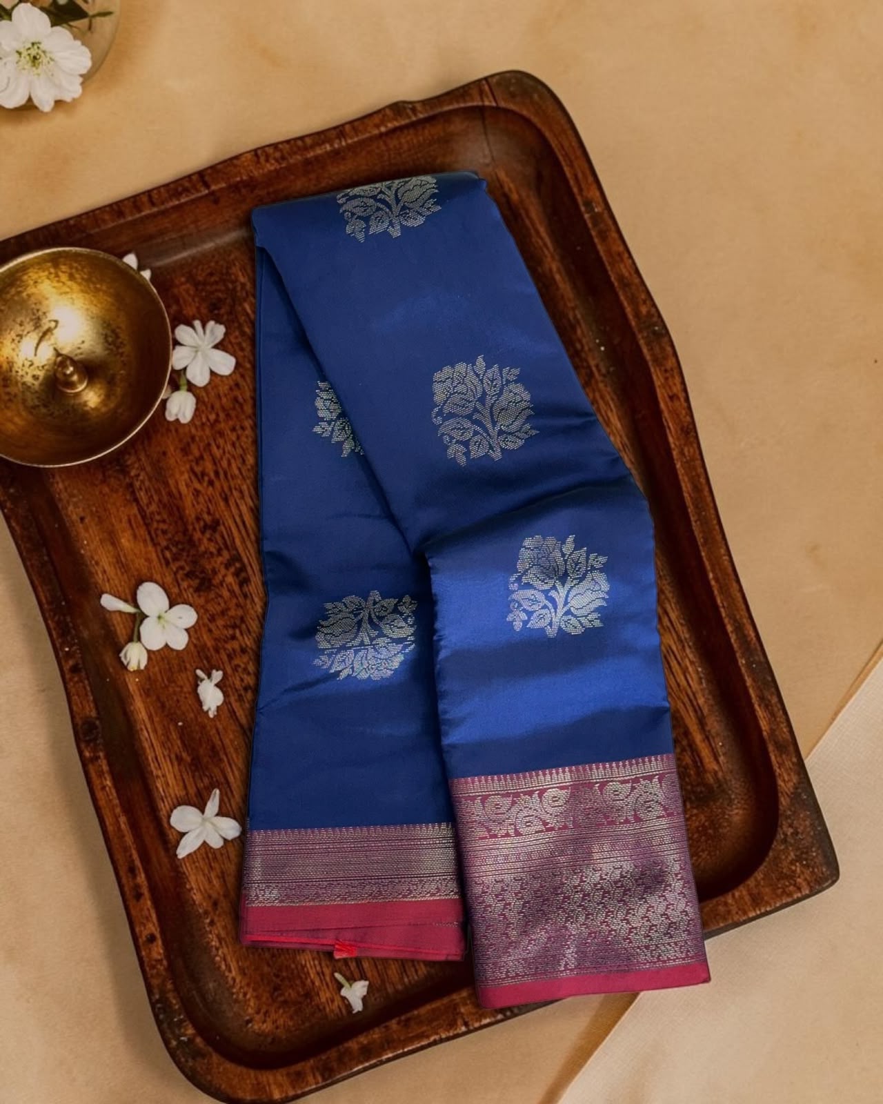 Mangalaya pattu saree Grand look with blouse