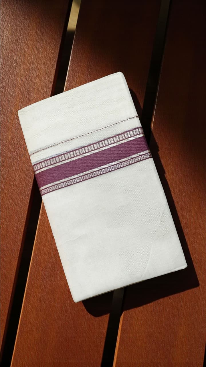100*100 Pure Cotton Dothi Original Kuthampully _ Double Dothi
