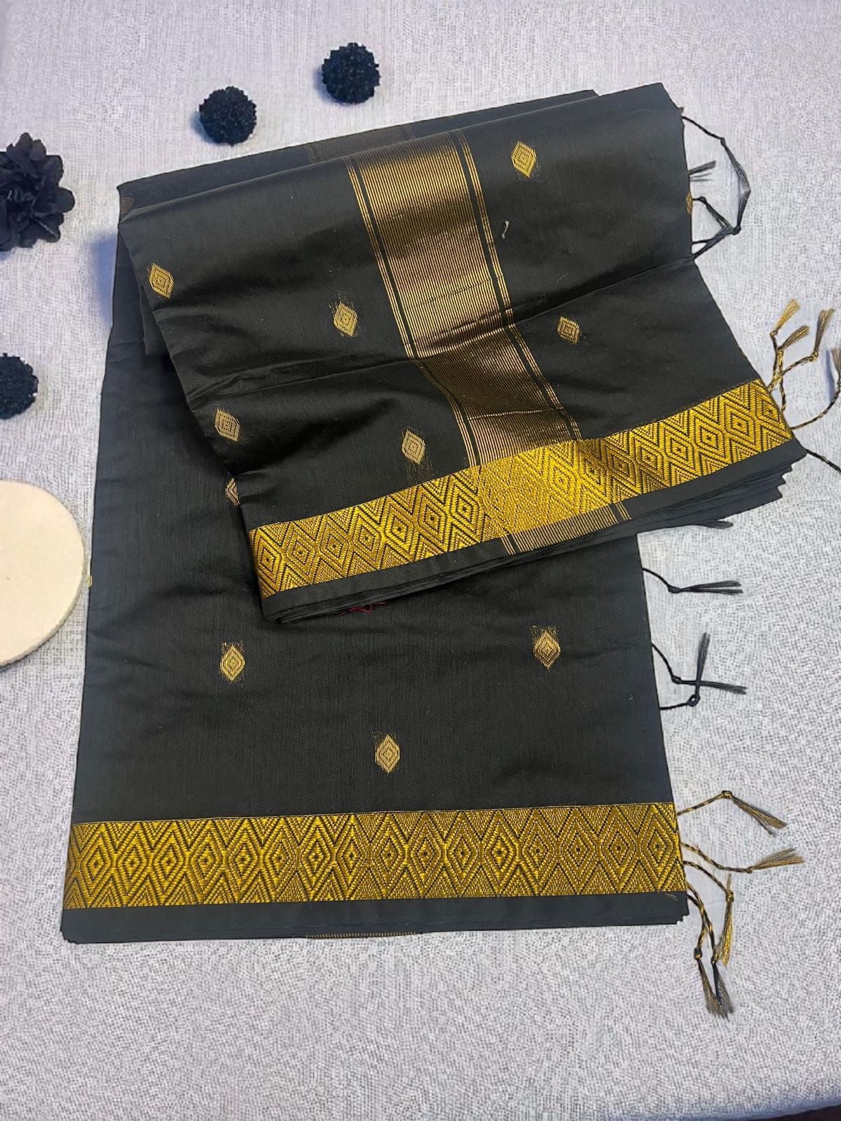 Nayanthara Inspired Saree Trending Celebrity saree with blouse
