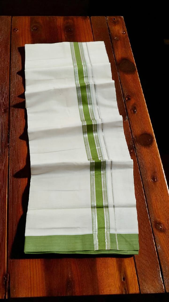 100*100 Pure Cotton Dothi Original Kuthampully _ Double Dothi