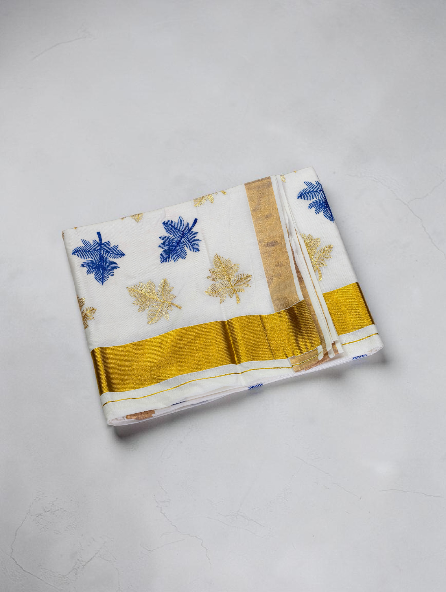 Pure Cotton Embroidery Saree Full body with blouse  Embroidery