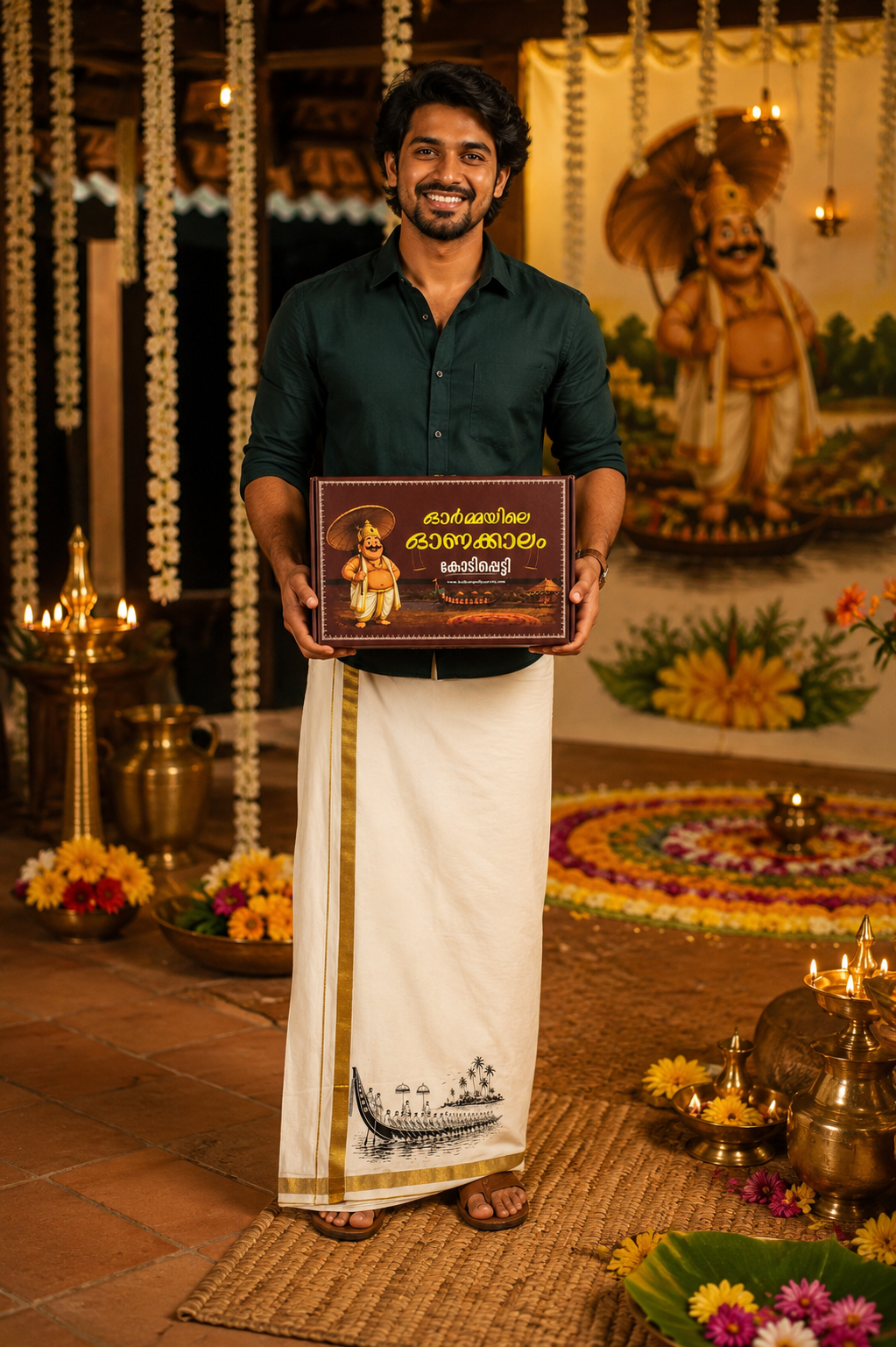 FOR HIM , KODIPETTI - Nostalgic Hamper Box For Men Experience the Good old Onam days