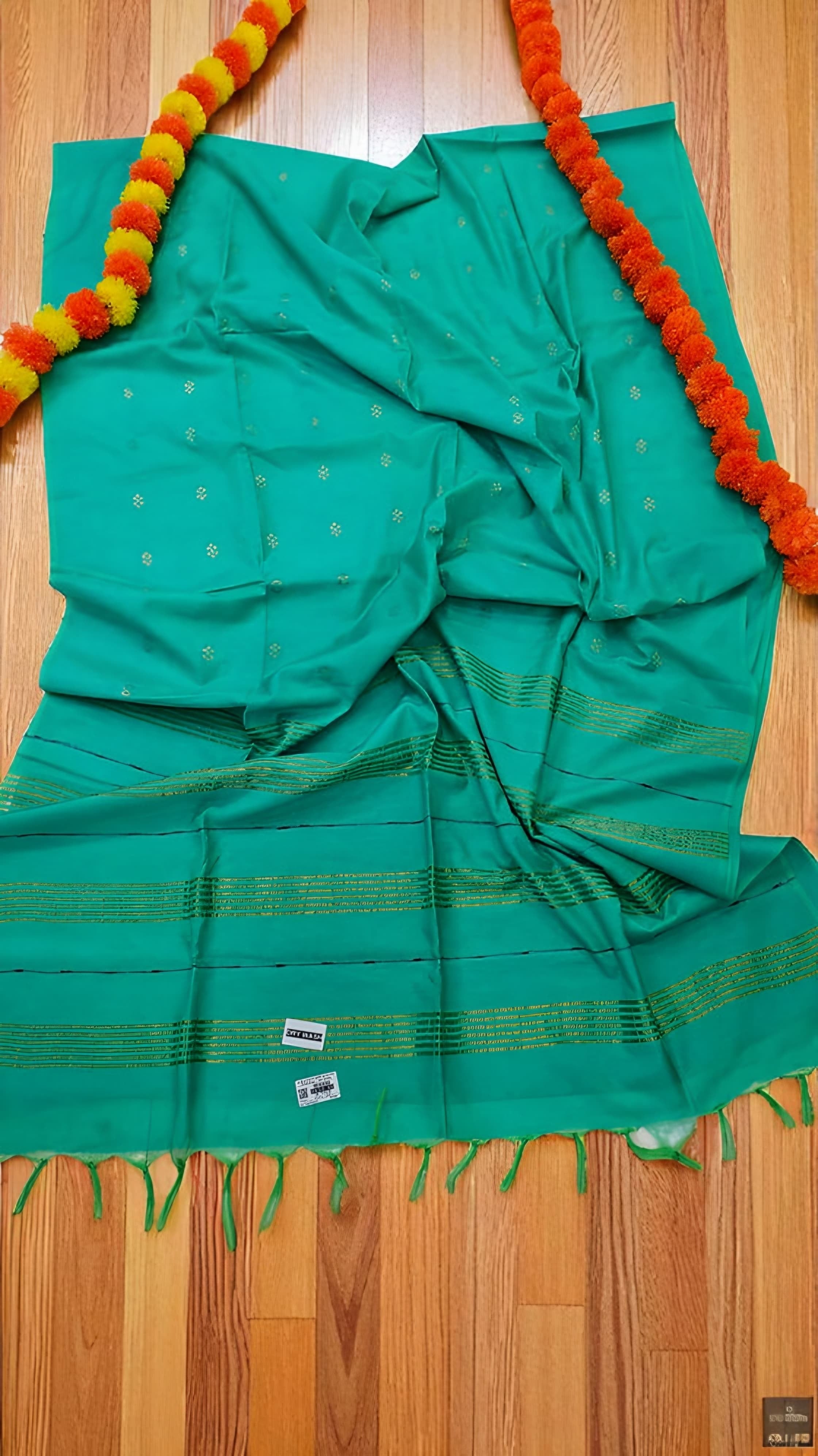 Premium VIP Tussar Silk Saree withBlouse