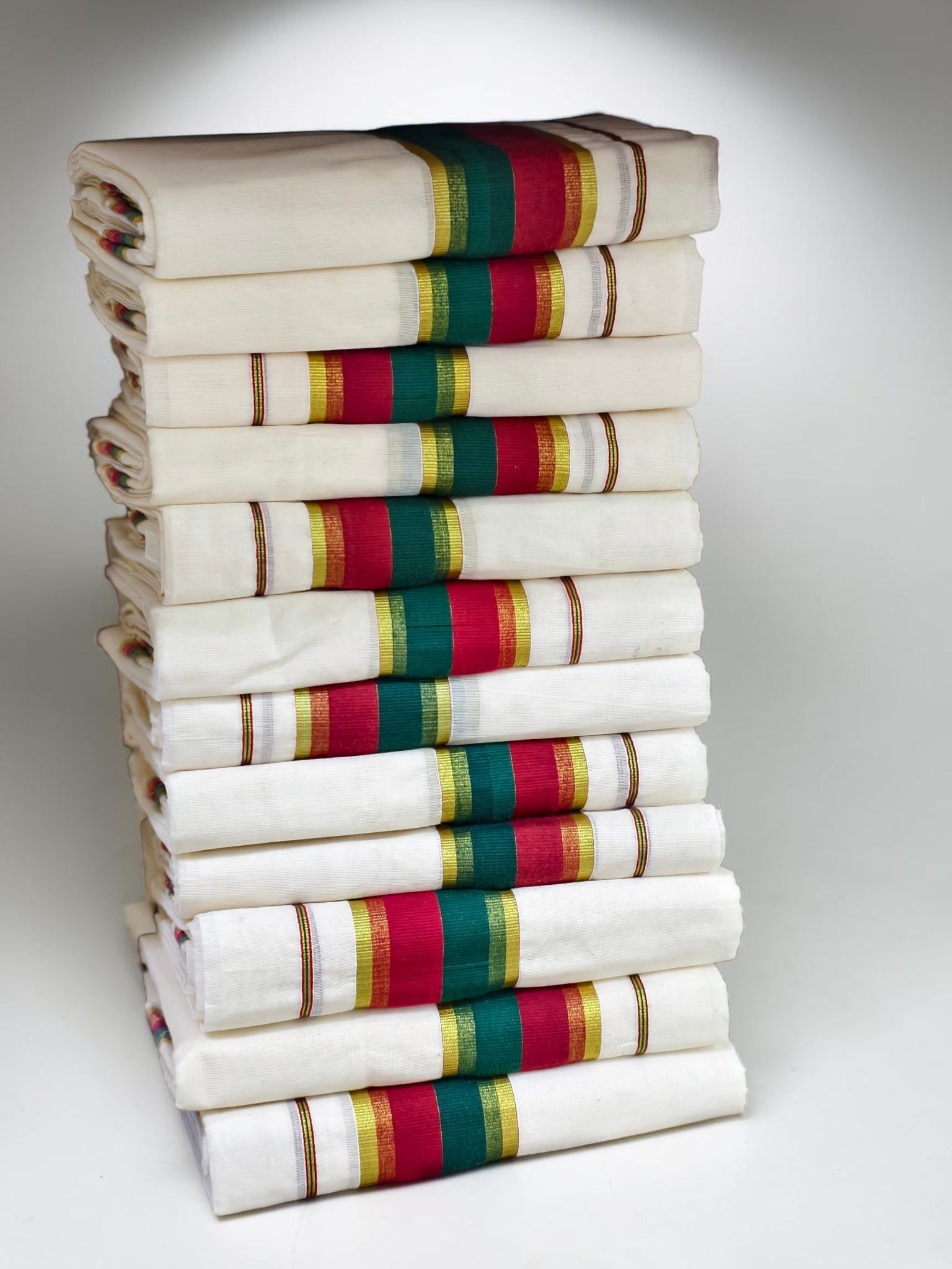 Kuthamoully Cotton Set mundu for Onam _ kerala Setmundu