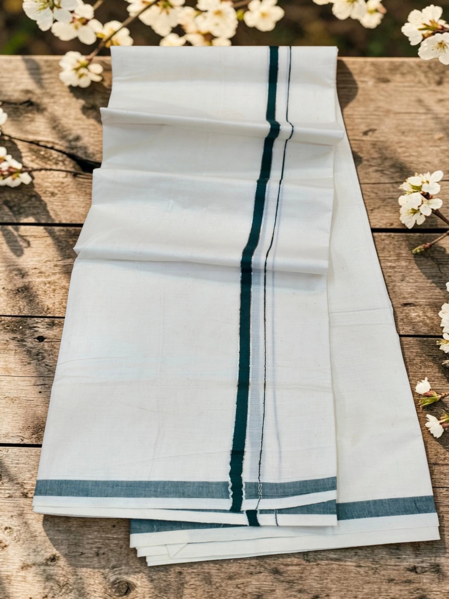 Puliyirakara Mens Pure Cotton dhoti Premium