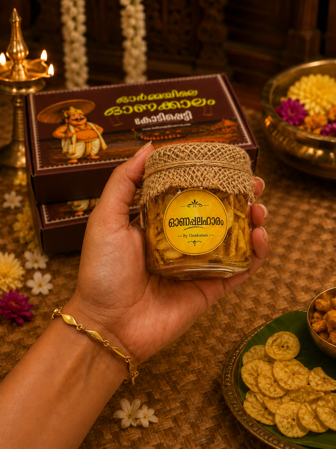 For Her , KODIPETTI- Nostalgic Hamper Box For Women's Experience the Good Old Onam days