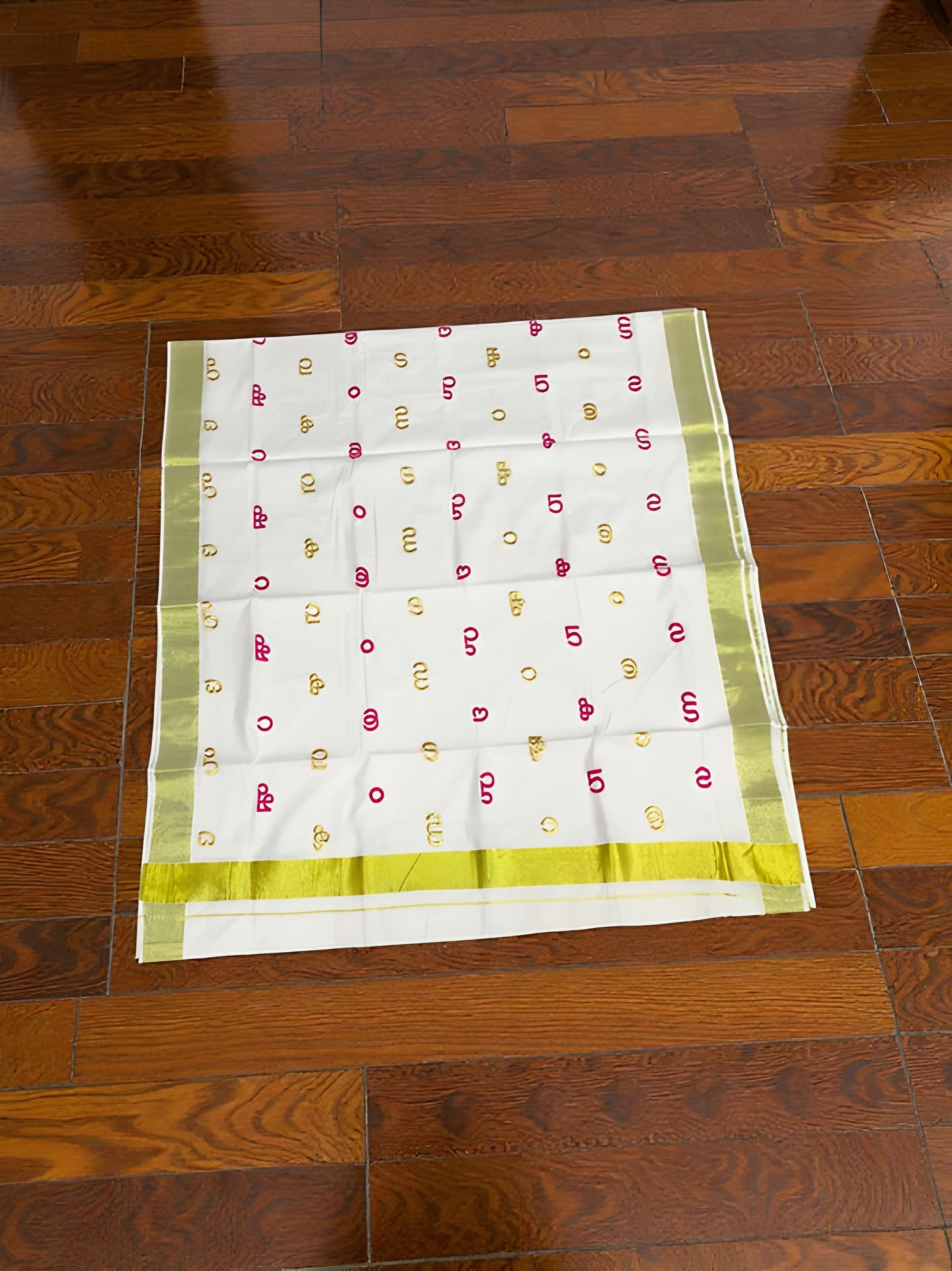 Aksharamala Set sarees trending letter deisgn saree with blouse