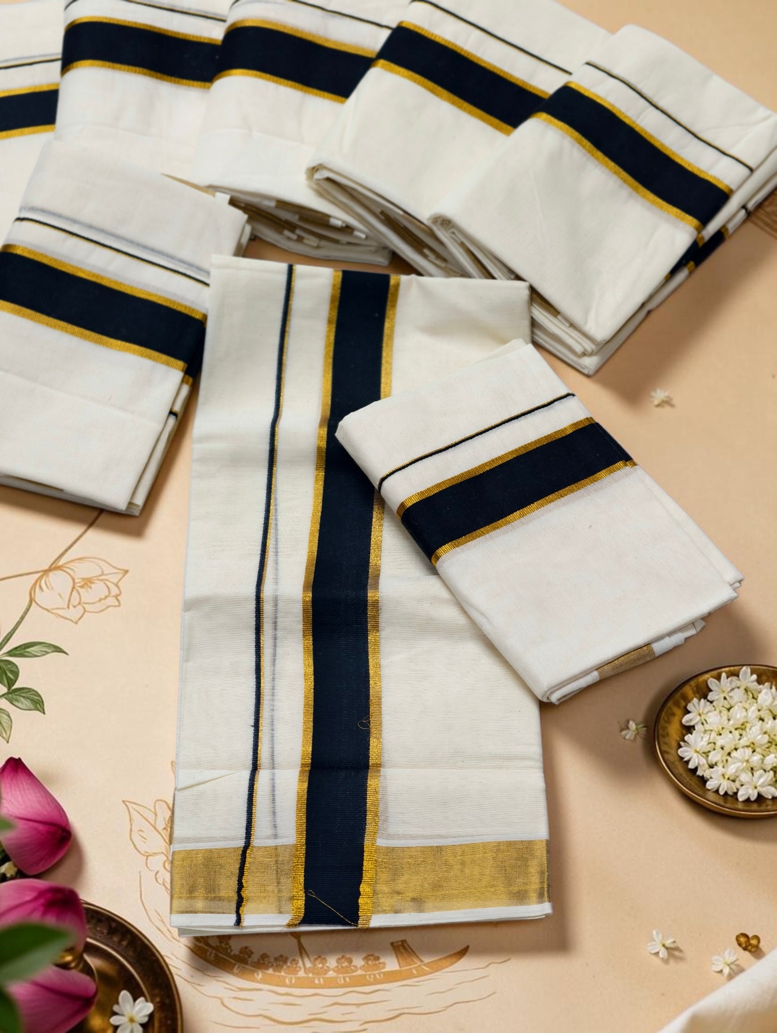 Onam Gifting Cotton Set Mundu