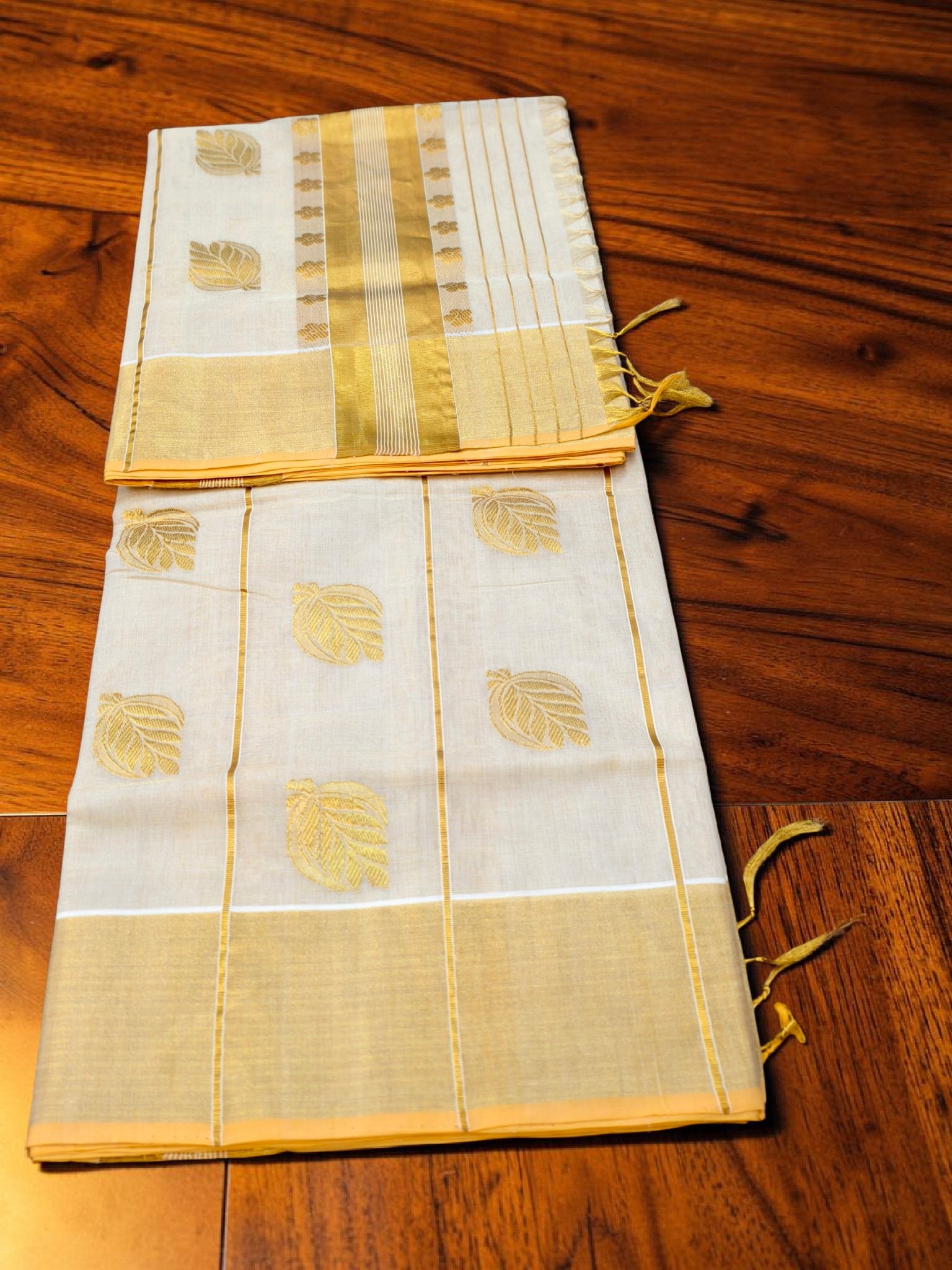 Handloom Tissue Full body work with blouse / Handlooom