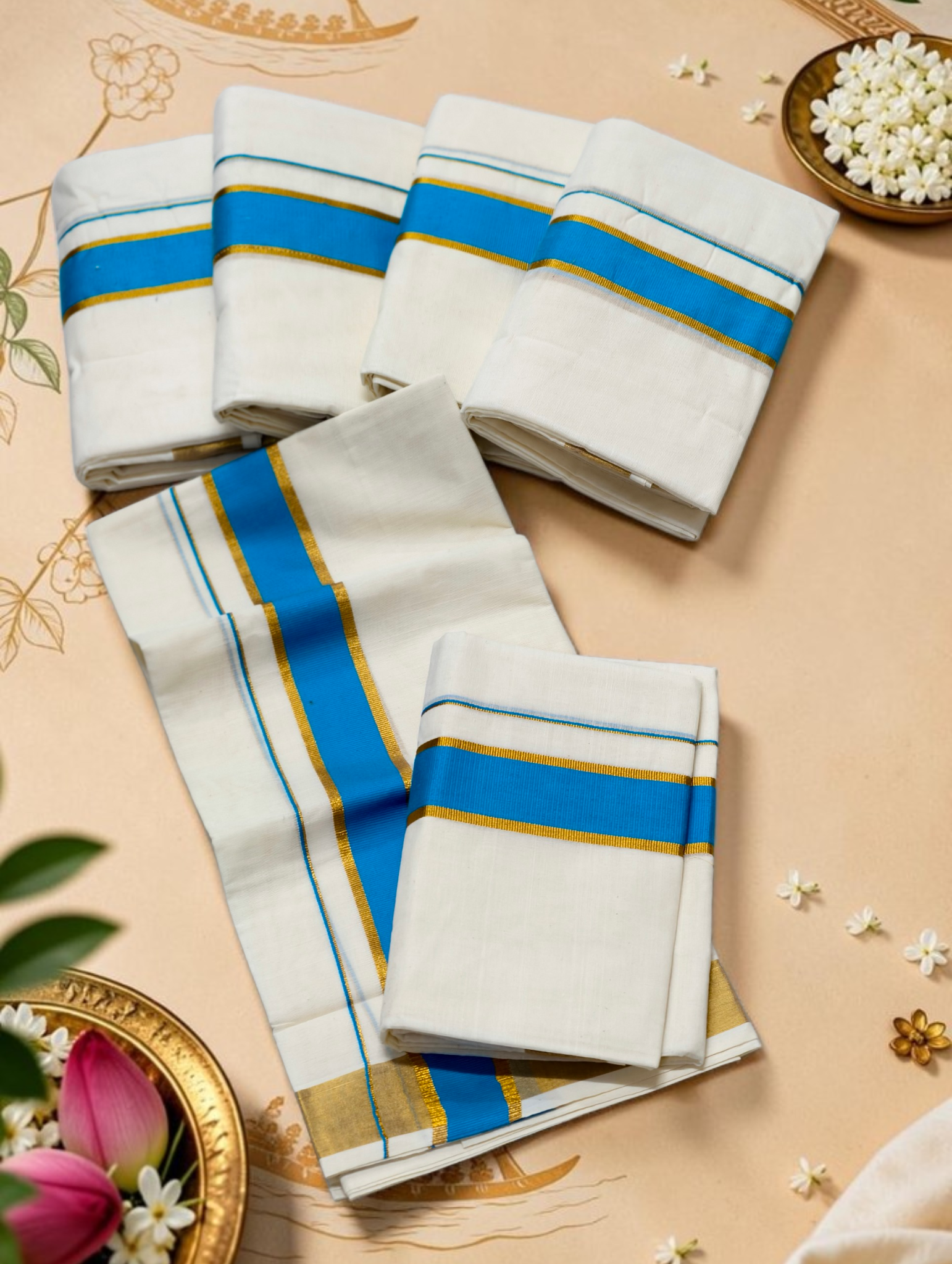Onam Gifting Cotton Set Mundu
