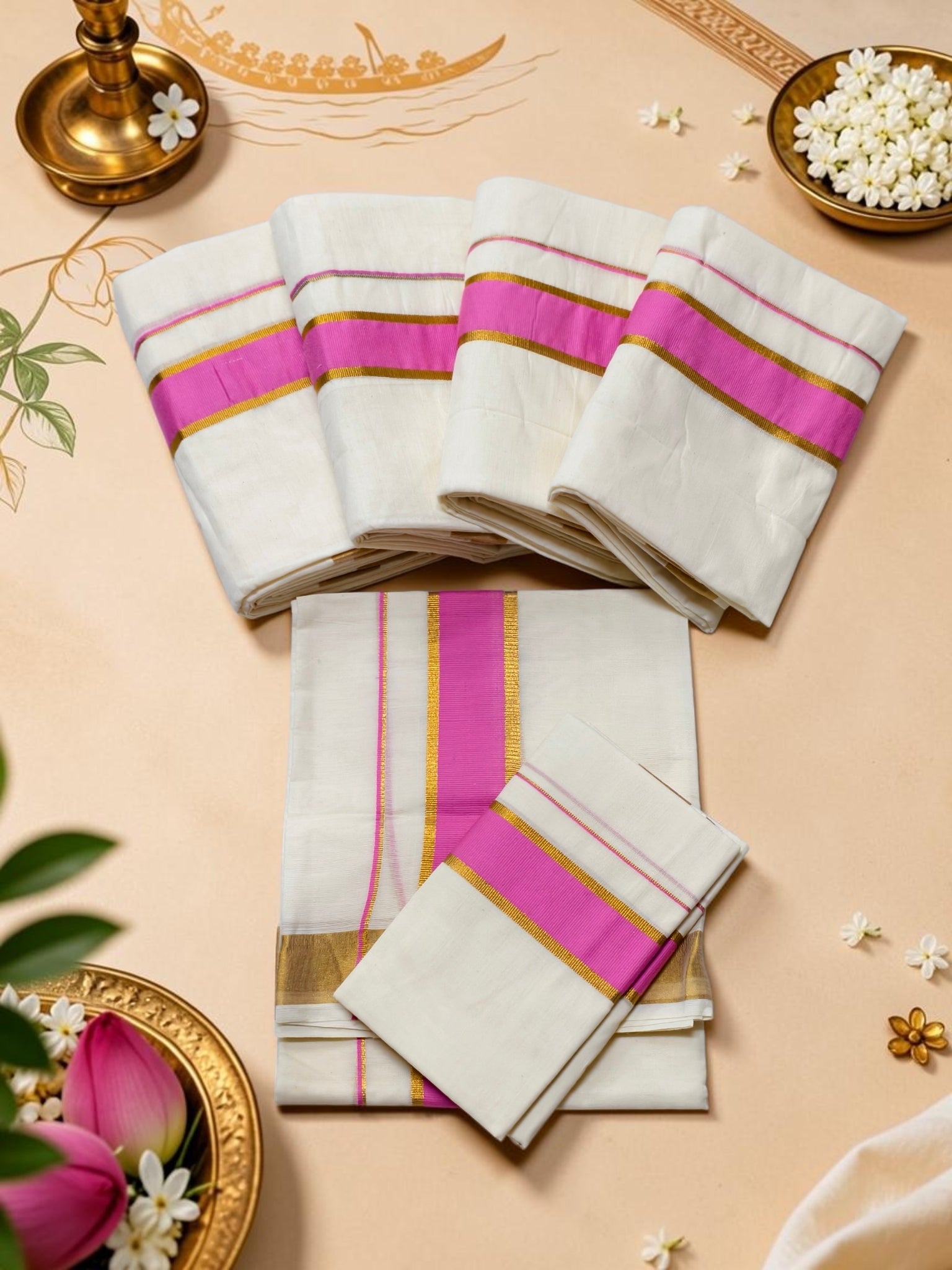 Onam Gifting Cotton Set Mundu
