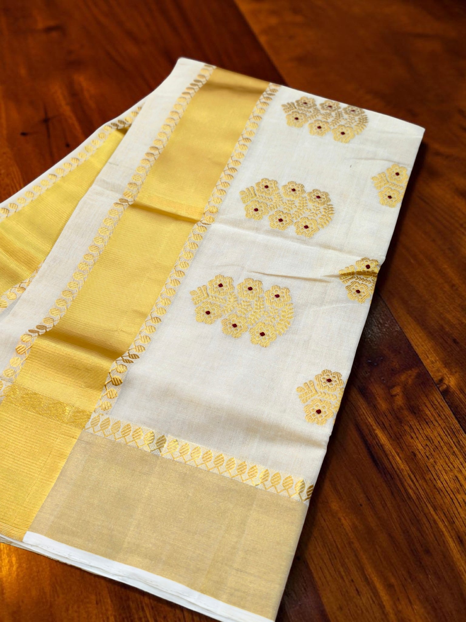 Pure Tissue Handloom premium meena work with Blouse / special occasions