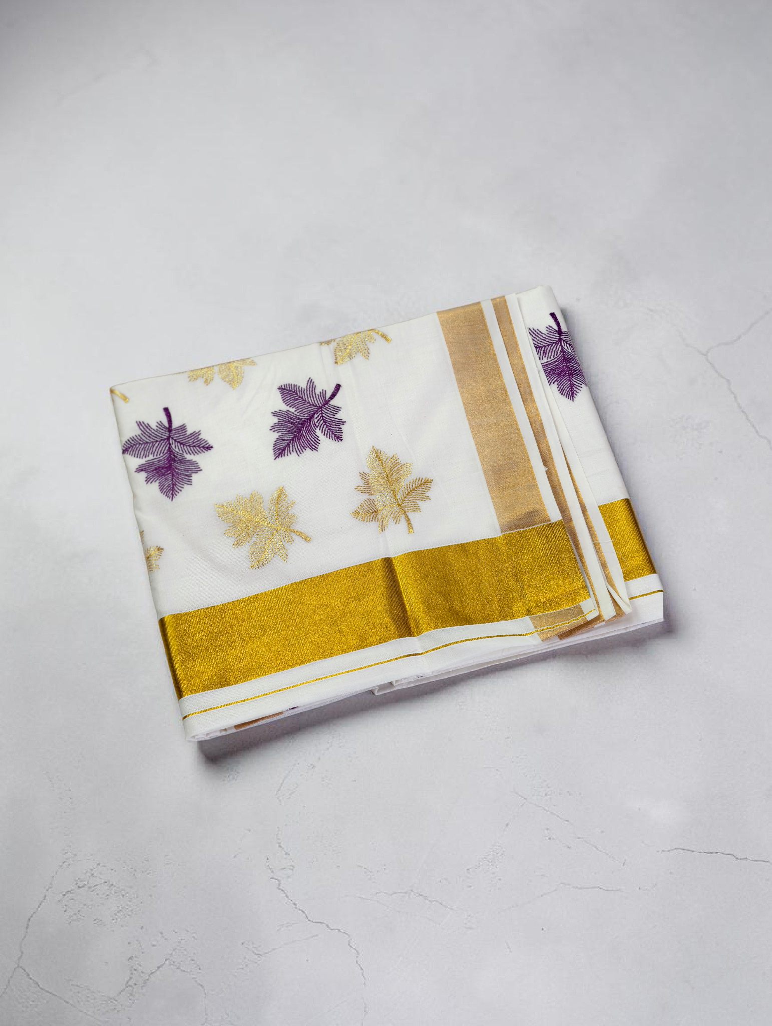 Pure Cotton Embroidery Saree Full body with blouse  Embroidery