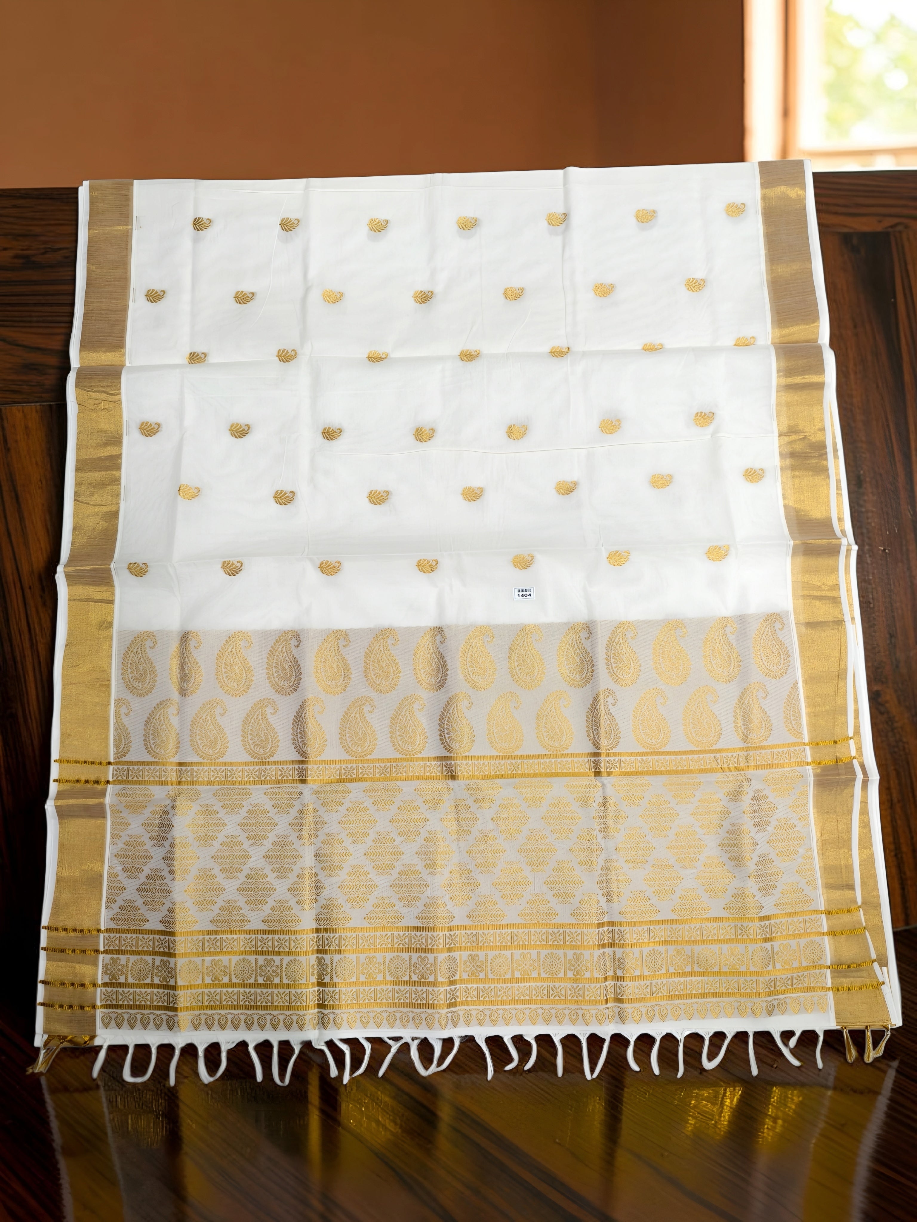 Rich Palu Mango Design Jacquard Saree With Blouse