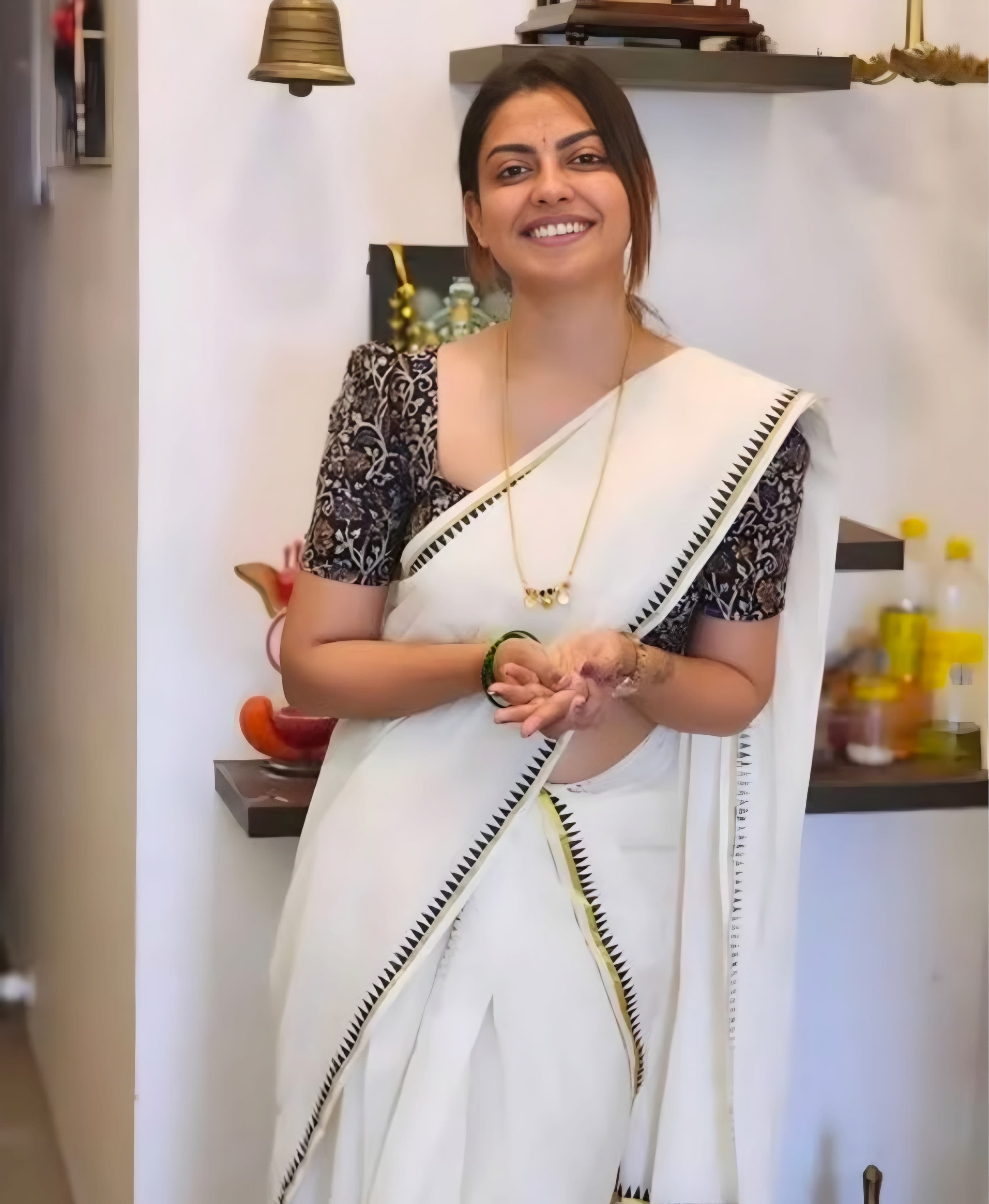 Anusree Trending Set Mundu Kuthampully Extra length