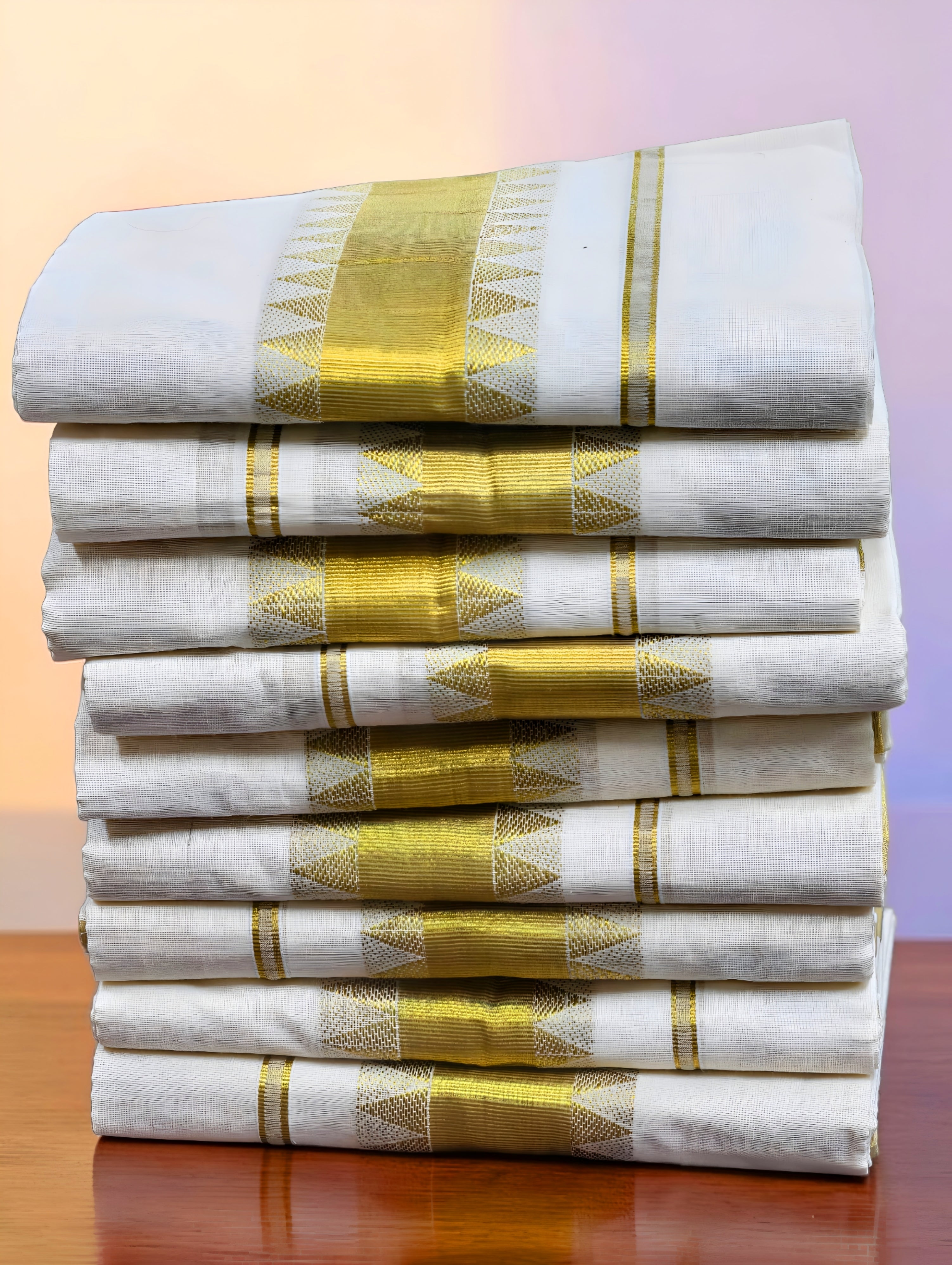 Temple border Set mundu Extra Length for your perfect occasion | kerala tradition