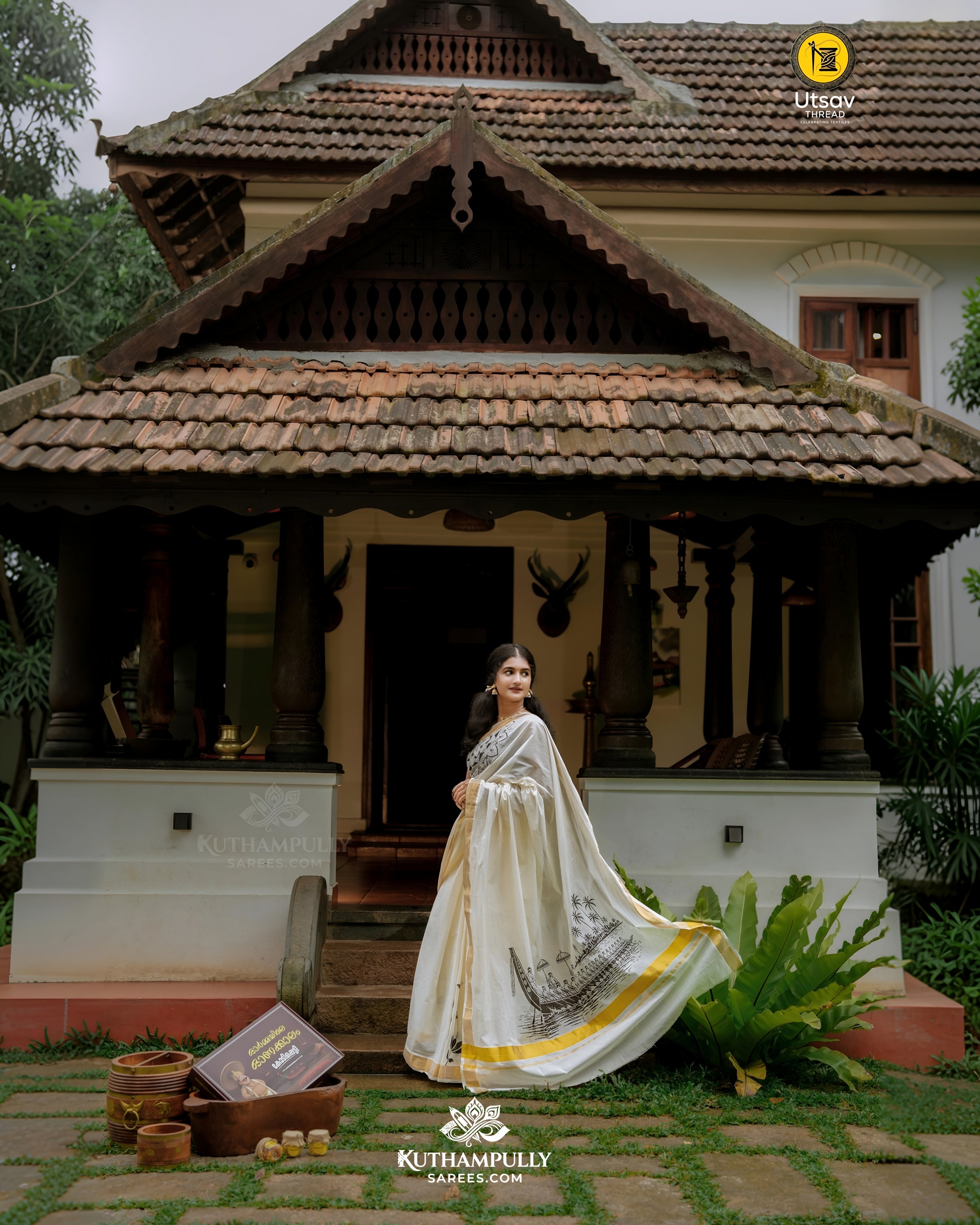 For Her , KODIPETTI GOLD - Nostalgic Hamper Box For Women's Experience the Good Old Onam days