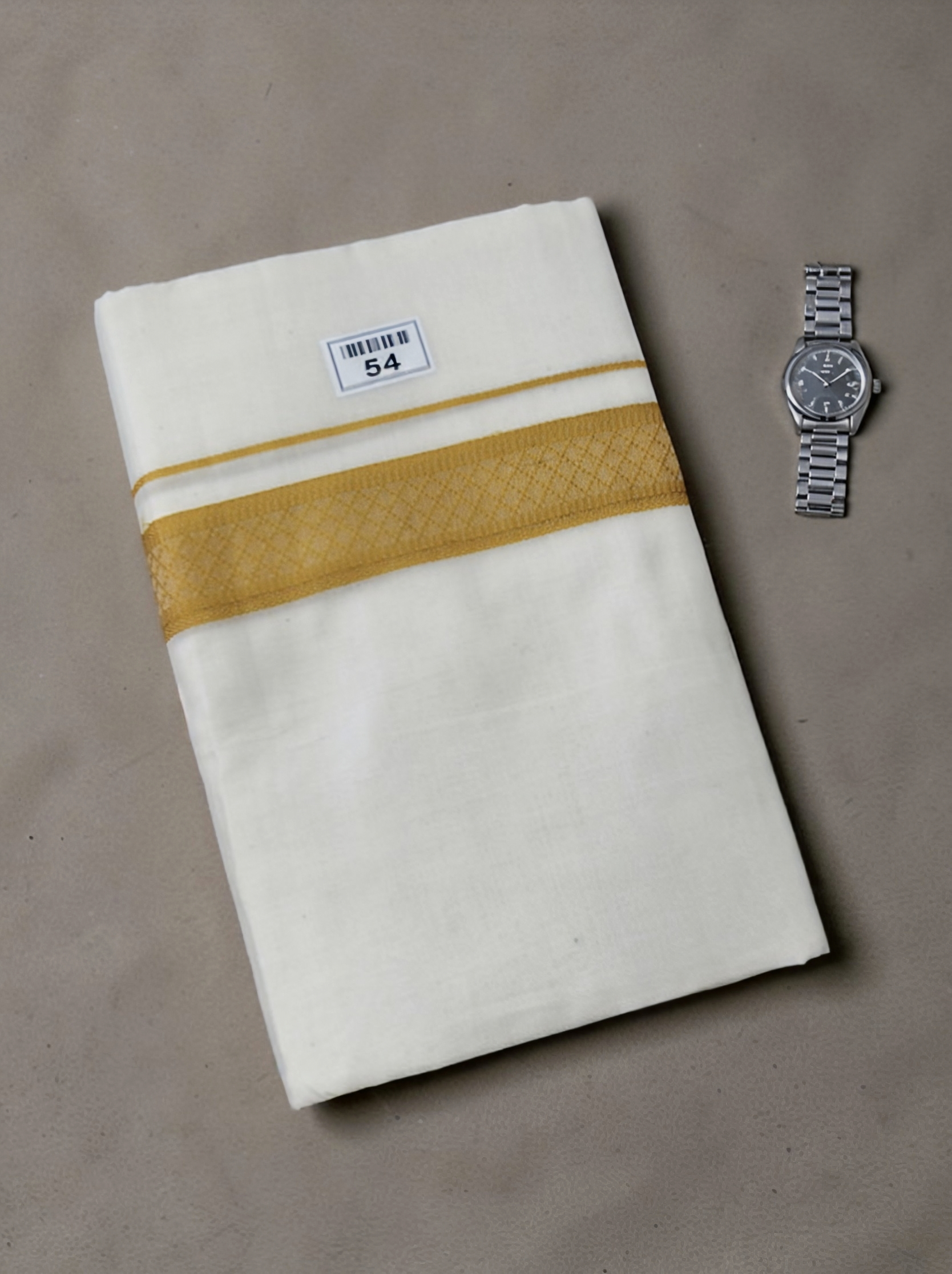 Mens dhoti soft quality double mundu 4 meter