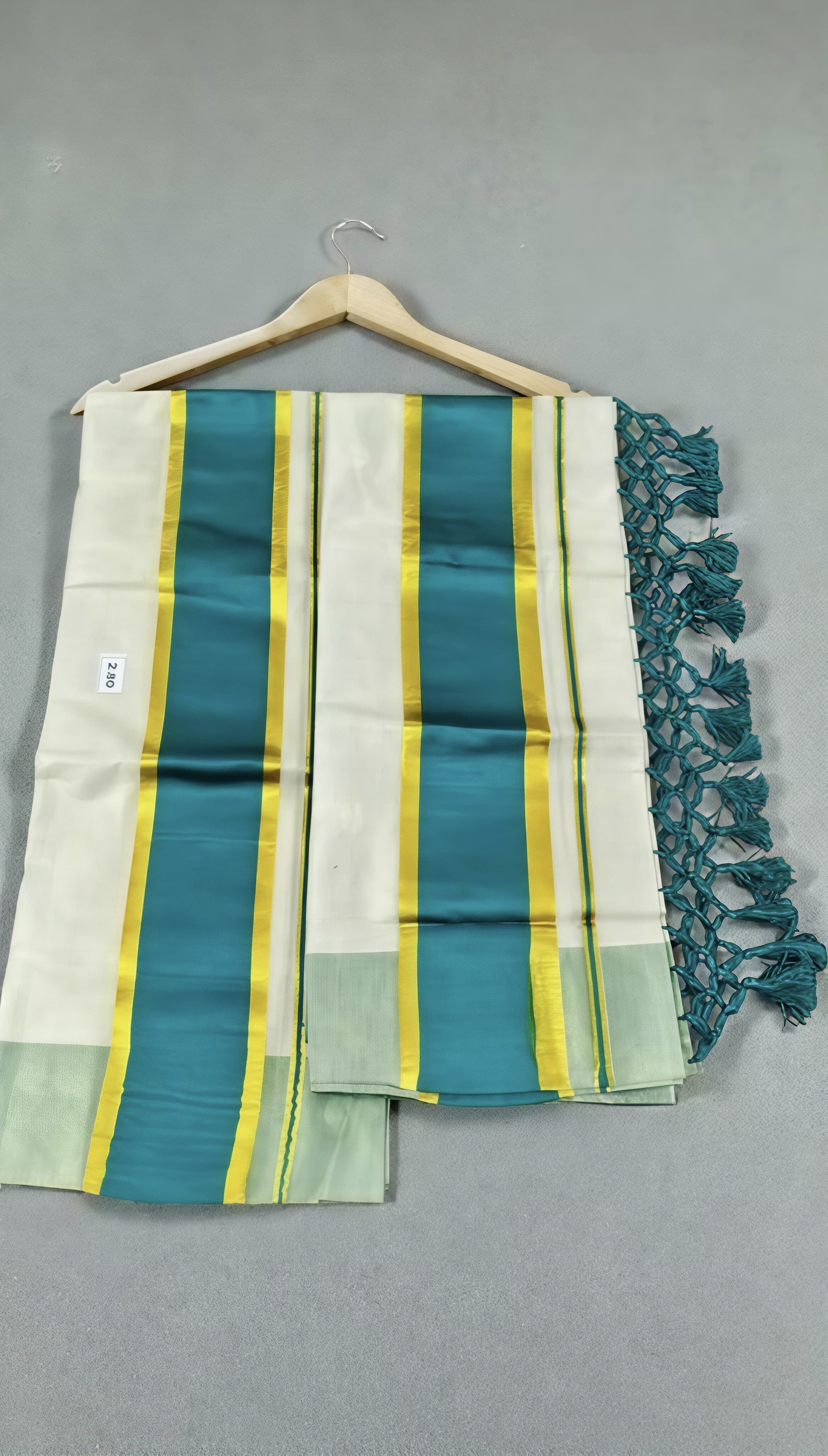 Tissue Color Set mundu With Kunjalam 2.80mtr