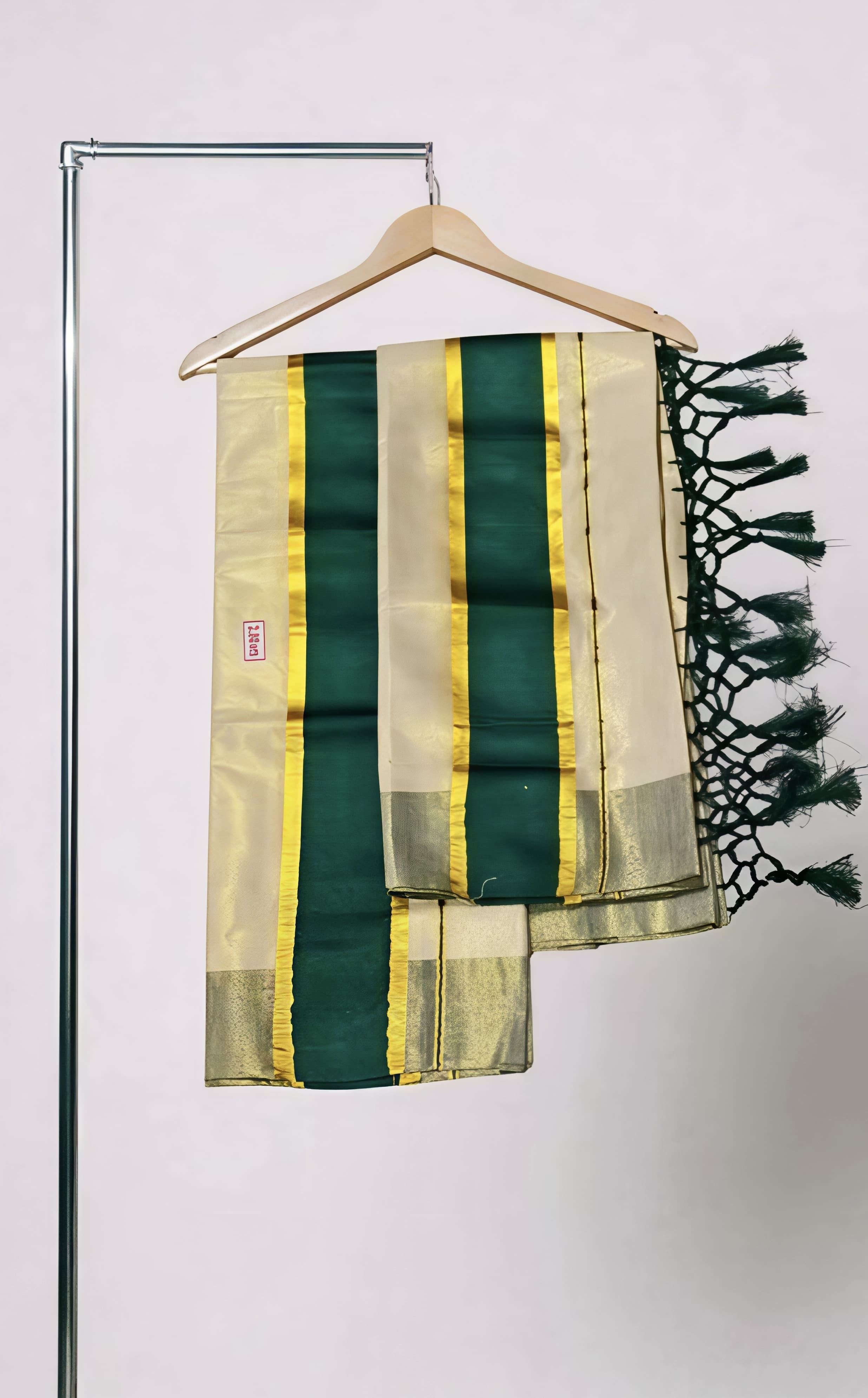 Tissue Color Set mundu With Kunjalam 2.80mtr