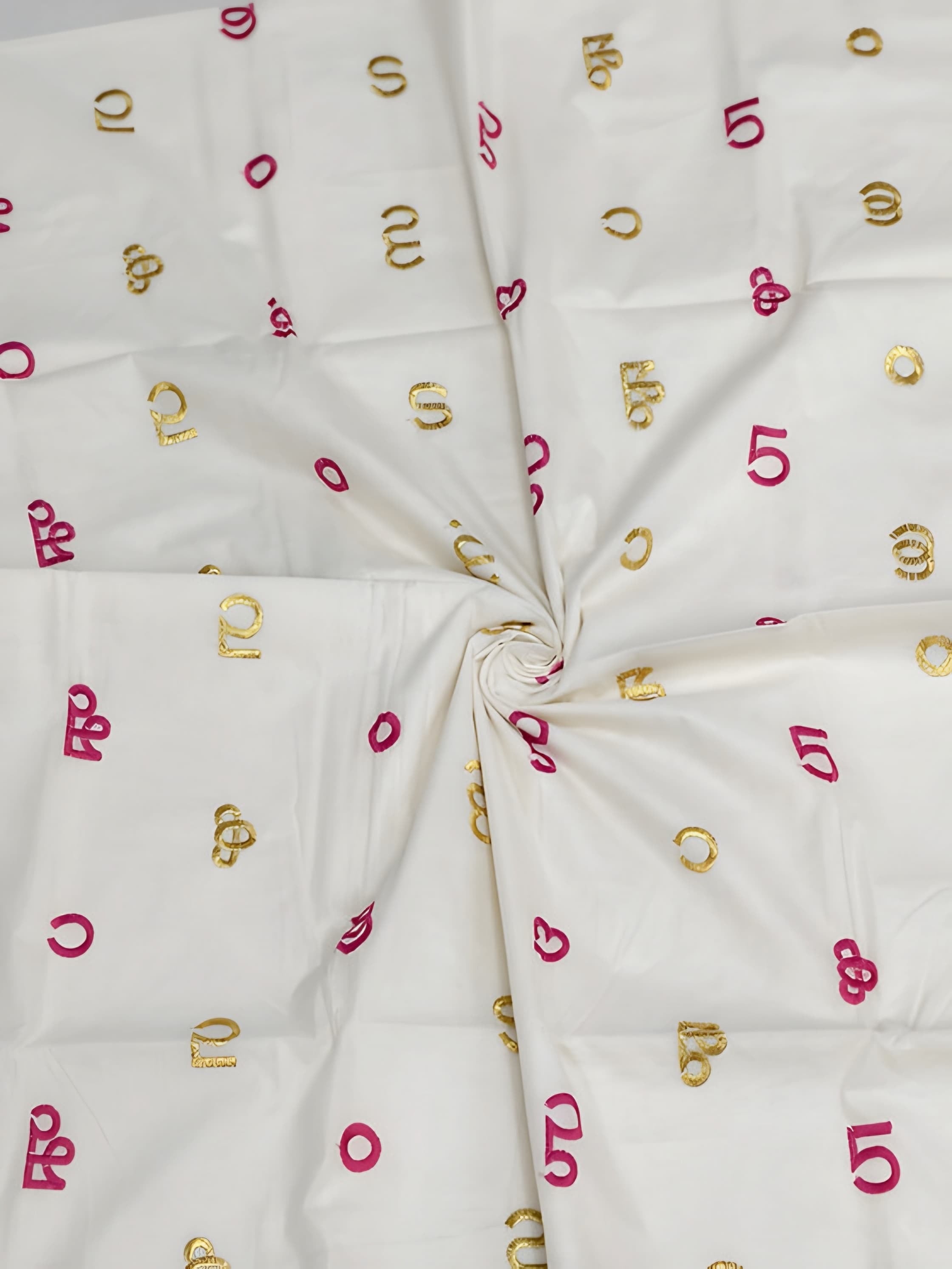 Aksharamala Set sarees trending letter deisgn saree with blouse