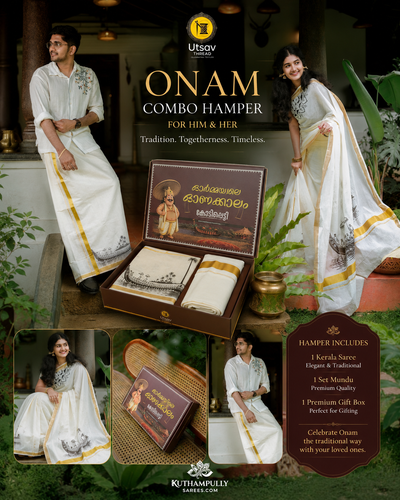 COMBO  - Nostalgic Hamper Box For Women and Men |  Experience the Good Old Onam days